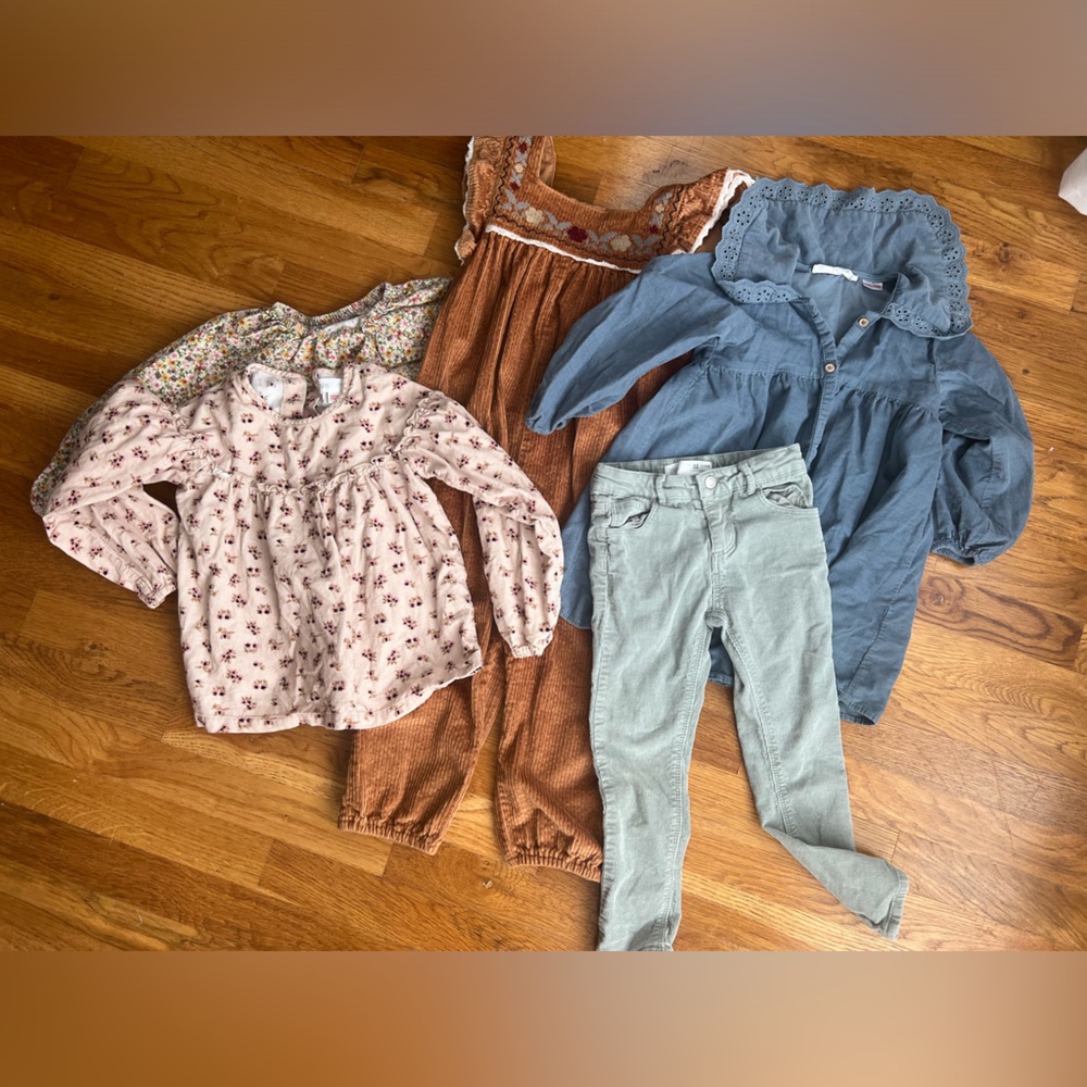 Zara Lot 5t Girls Fall Outfit